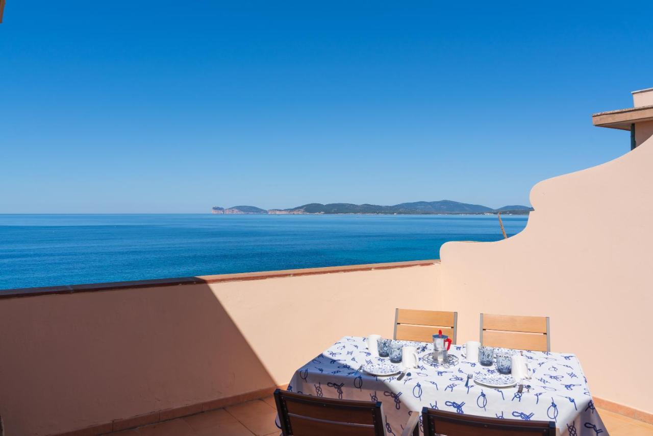شقة Sea Front Terrace Marco Polo ألغيرو المظهر الخارجي الصورة