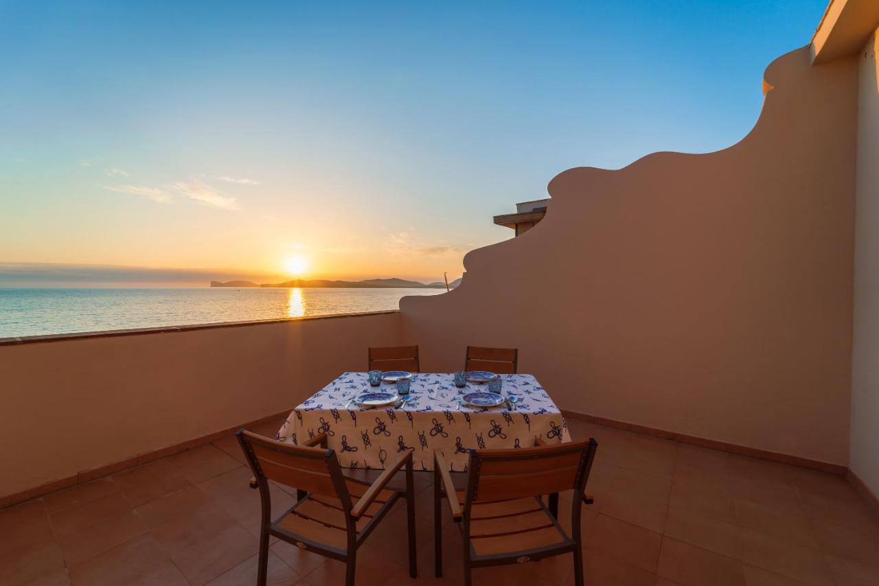 شقة Sea Front Terrace Marco Polo ألغيرو المظهر الخارجي الصورة